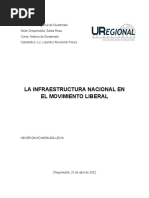 La Infraestructura Nacional en El Movimiento Liberal