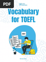 Vocabulary For Toefl