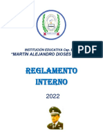 Reglam Interno 2022 Actualizado. 20-Nov-21