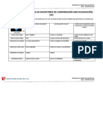 Cuadro de Estrategias de Monitoreo de Comprensión MDCO