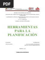 Herramientas para La Planificación 4to Tema