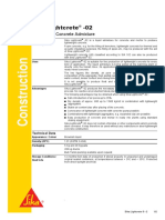 Sika Lightcrete - 02: Lightweight Concrete Admixture