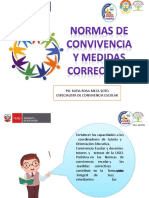 Normas de Convivencia y Medidas Correctivas 2021