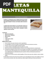 Recetario 1 Galletas Basicas