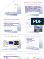 Lecture 18 Mems Cad