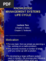 Knowledge Management Systems Life Cycle: Lecture Two