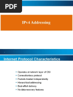 Lesson 3-1 - IPv4 Addressing