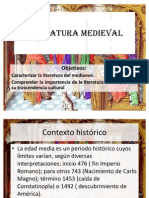 Literatura Medieval y Renacentista