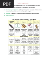 Reading Comprehension Skills - English Studies