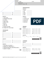 Answer Sheet: Pronunciation Grammar