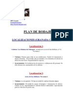 Plan de Rodaje