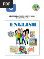 Learning Activity Sheets (Las) Quarter 3 Week 7a