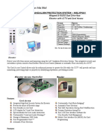 MS Systems Software SDN BHD: Lift Vandalism Protection System - Mslvp001