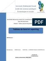 Tableau de Bord Et Reporting