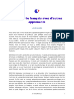 32 Pratiquer Le Français Avec D'autres Apprenants