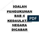 Tahun Lima Unit Empat Kedaulatan Negara Dicabar