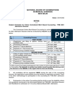 National Board of Examinations in Medical Sciences New Delhi