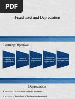 Fixed Asset and Depreciation