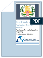 User Manual (CSCOperator) - EMP-501 - Application For Profile Updation