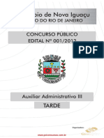 Auxiliar Administrativo III