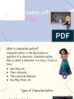 Characterization Powerpoint