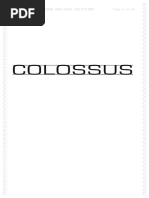 Colossus Manual