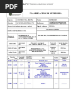 JONATHAN ILLANES Taller #14 Planificación de La Auditoria
