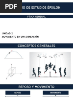 Unidad 2 - Movimiento en Una Dimensión