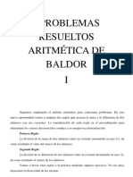 Problemar Resueltos - Aritmética de Baldor - I