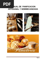 Manual de Panificacion Artesanal y Semimecanizada