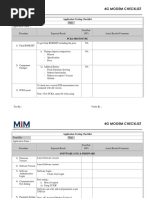 Application Testing Check List