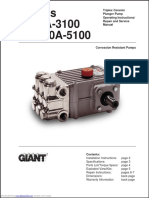 Models P420A-3100 & P420A-5100: Triplex Ceramic Plunger Pump Operating Instructions/ Repair and Service Manual