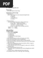 Pharmacology BY: Hermie M. Pueyo M.D., R.N. Pharmacology