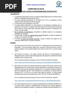 Clase 14 EXAMEN FINAL PROGRAMACION CONTROL REPROGRAMACIONES EN PROYECTOS