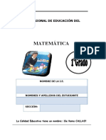 Matemática: Dirección Regional de Educación Del Callao