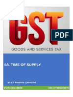 Uncommon GST Topics