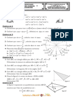 Série D'exercices - Math TRIGONOMETRIE - 2ème Sciences (2010-2011) MR BELLASSOUED