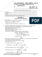 Maths Class X Term 2 Sample Paper Test 02 2021 22 Answers