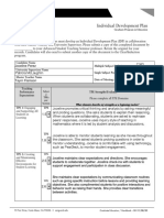 Individual Development Plan: - Patricia Mclaughlin