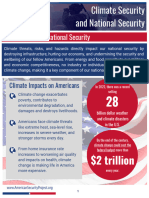 Briefing Note - Climate Security and National Security