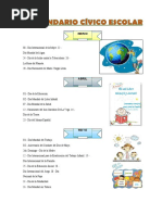 Calendario Cívico Escolar