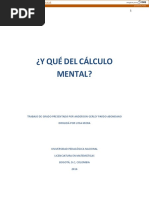 Calculo Mental