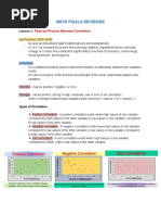 Statistics MATH FINALS REVIEWER