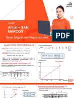 Magnitudes Proporcionales - ASM - Semana 5