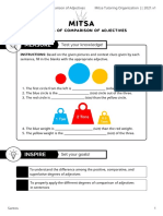 English (4.3) Degrees of Comparison of Adjectives