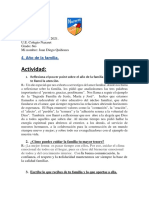 Juan Diego Quiñones 6to Grado 4 Año de La Familia