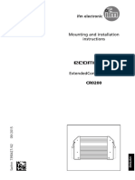 Mounting and Installation Instructions