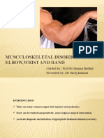 Musculoskeletal Disorders of Elbow, Wrist and Hands