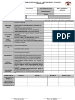 Informe de Progreso de Las Competencias Del Estudiante-Primaria