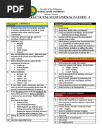 Activity/ Practicum Guidelines For Pathfit - 2: Isabela State University